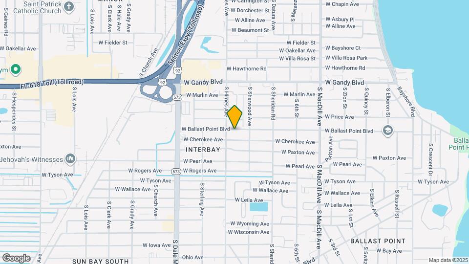 3414 W Ballast Point Blvd Map and Location Details