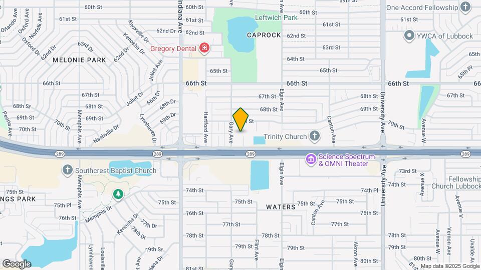 6910 Fremont Ave Map and Location Details