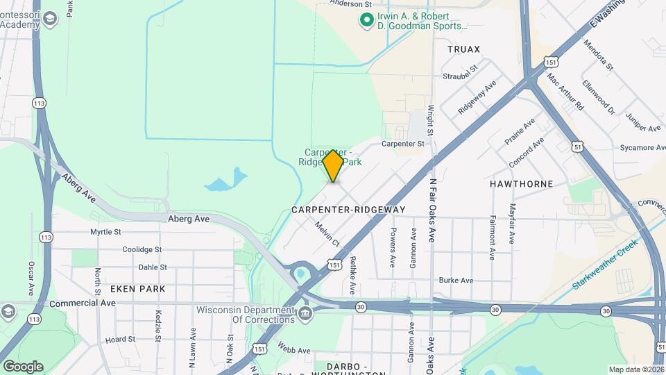 1214 Carpenter St Map and Location Details