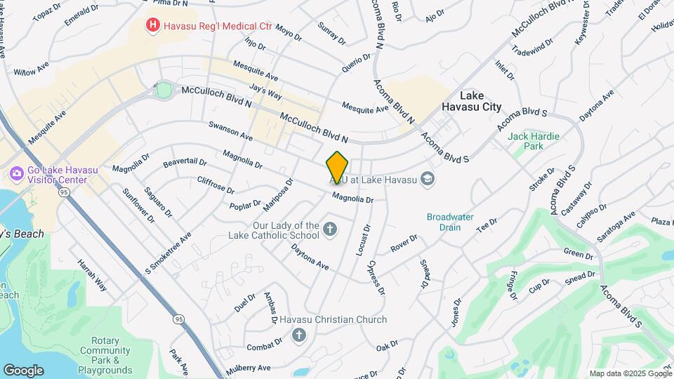 2061 Magnolia Dr Map and Location Details