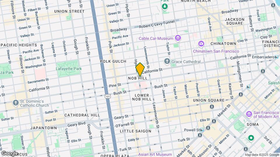 1020 Hyde St Mapa y Detalles de la Ubicación