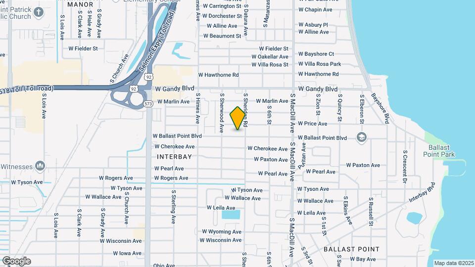 3307 W Ballast Point Blvd Map and Location Details