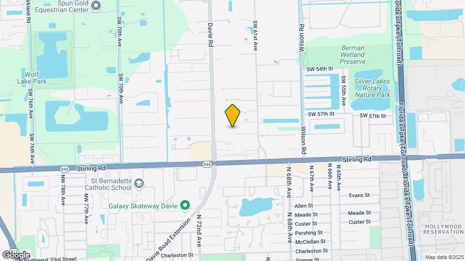 6301 SW 58th Ct Map and Location Details