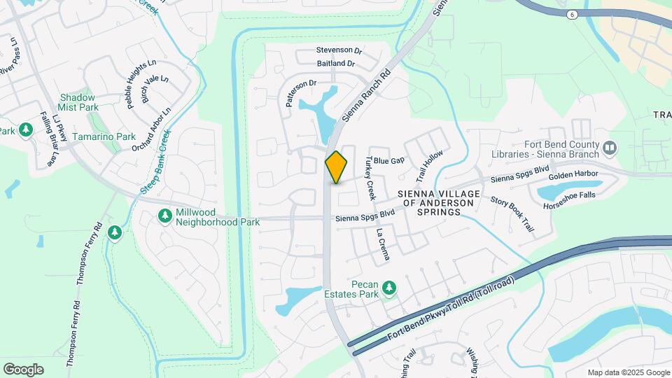 7303 Enchanted Rock Ln Map and Location Details