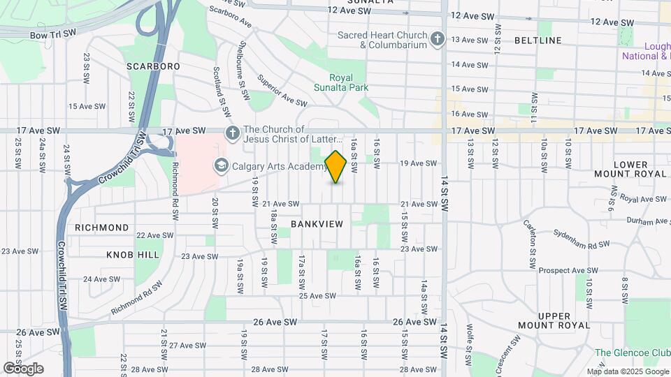 2130-217 17 St SW Map and Location Details