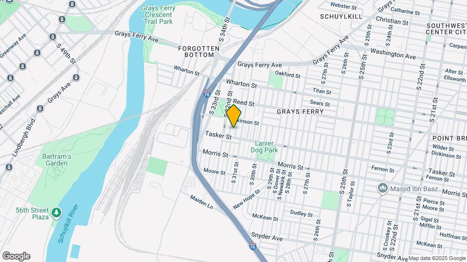 1536 S Napa St Mapa y Detalles de la Ubicación