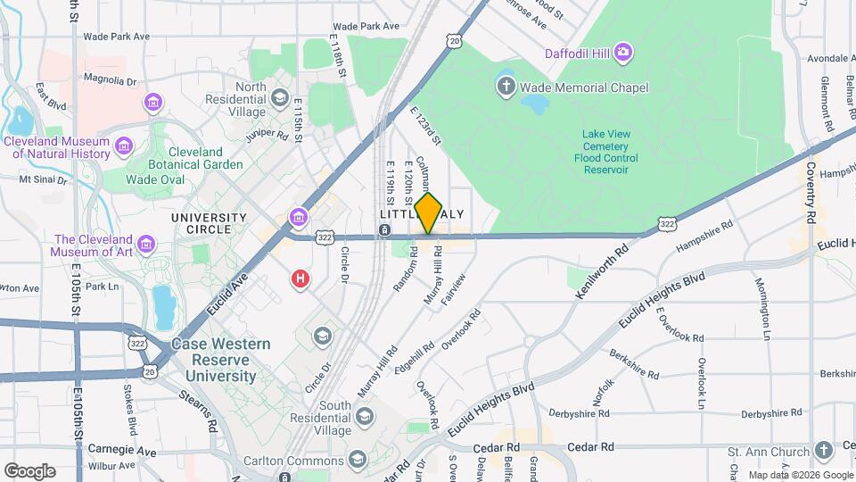 12022 Mayfield Rd Map and Location Details
