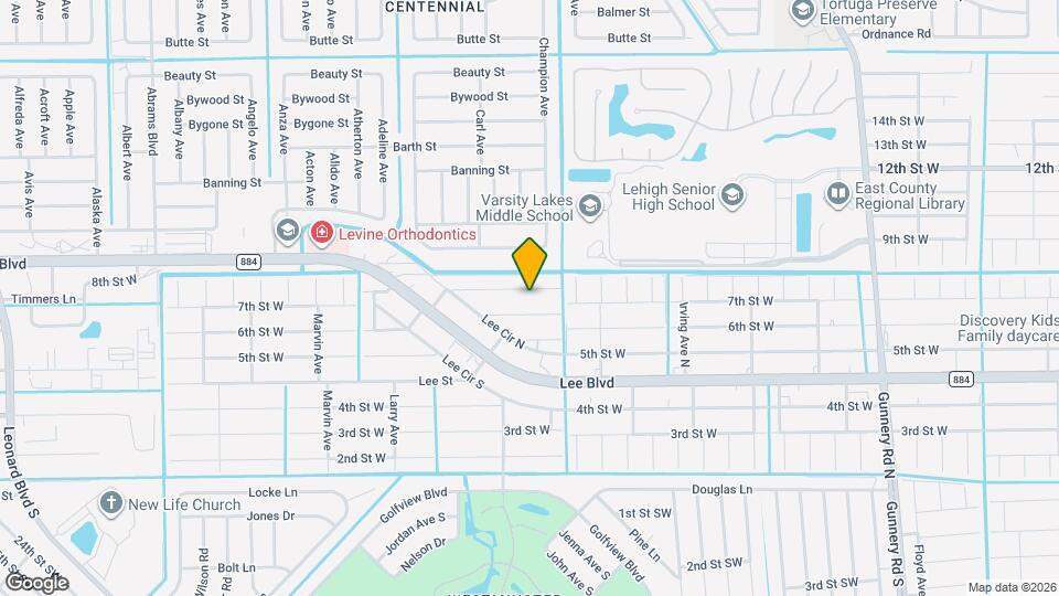 4911 7th St W Map and Location Details