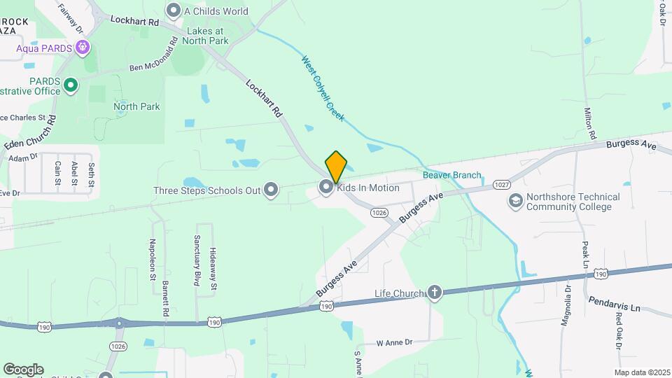 10226 Lockhart Rd, Unit BB Map and Location Details