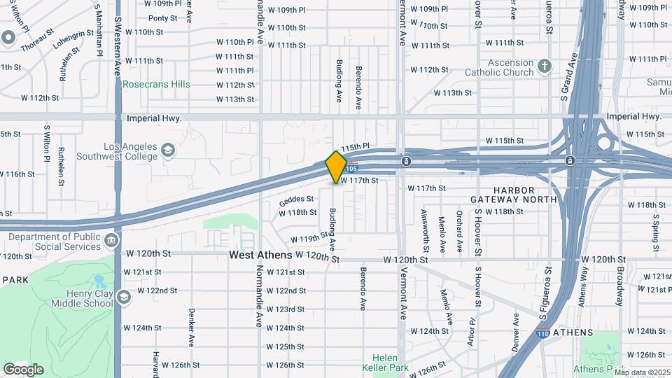 11710 S Budlong Ave Map and Location Details