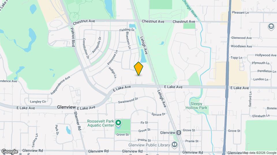 2128 Rugen Rd Mapa y Detalles de la Ubicación