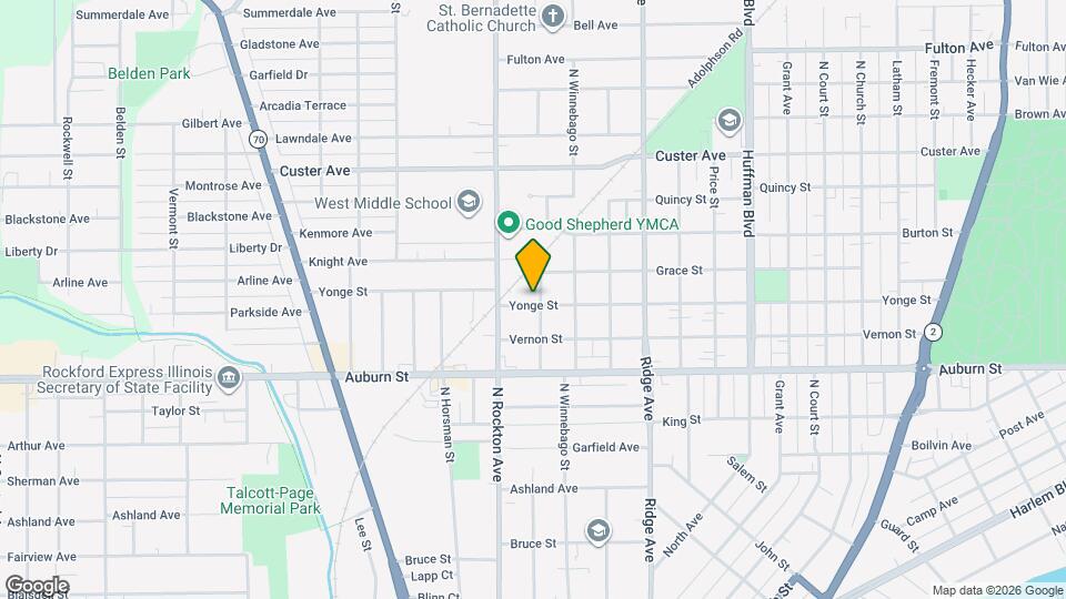 1702 Tacoma Ave Map and Location Details