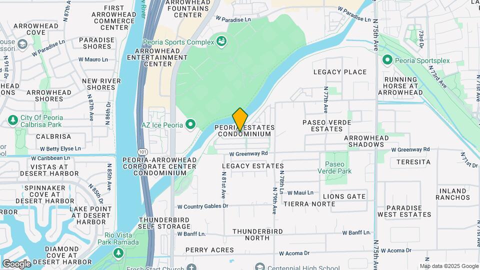 8053 W Waltann Ln Map and Location Details