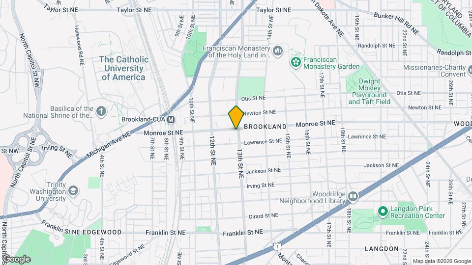 1265 Monroe St NE Map and Location Details