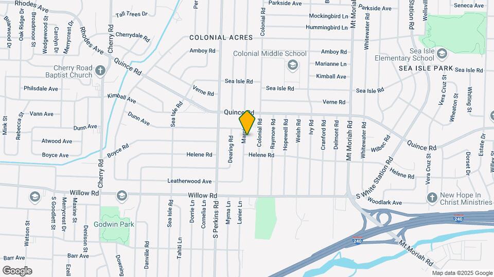 1538 Marcia Rd Mapa y Detalles de la Ubicación