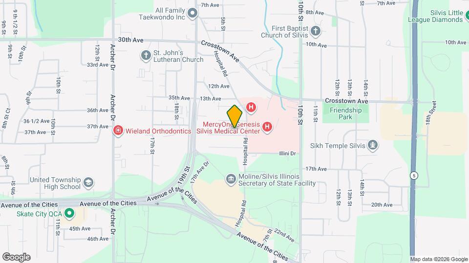 535 15th Ave Map and Location Details