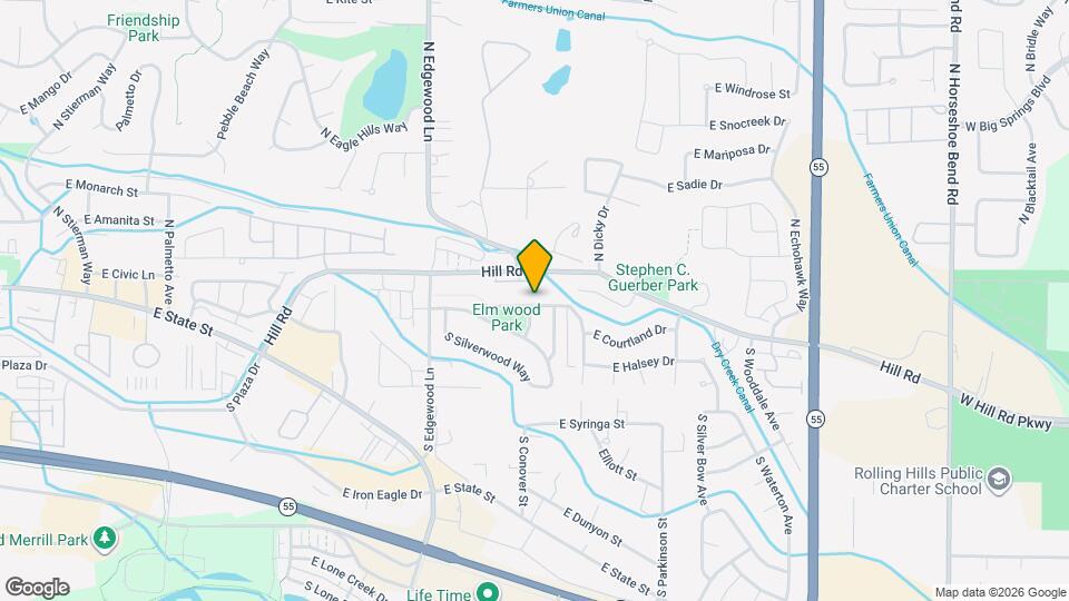 1938 E Birchwood Dr Map and Location Details