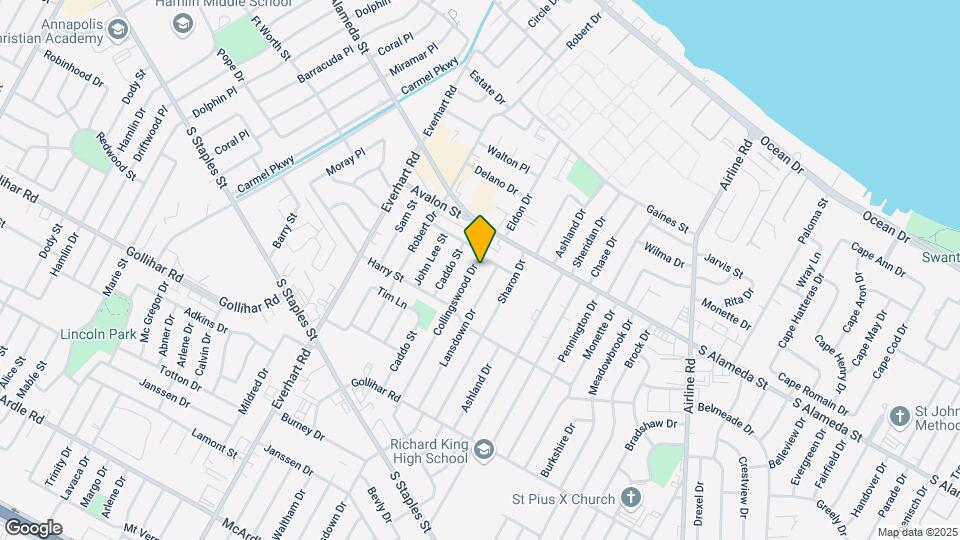 609 Collingswood Dr, Unit Apartment Map and Location Details