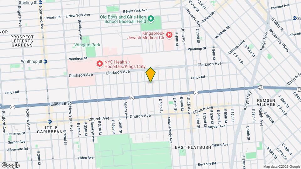 292 E 45th St Map and Location Details