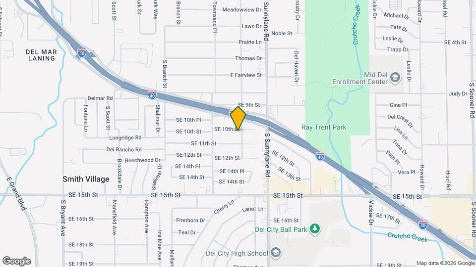 4018 SE 10th St Map and Location Details