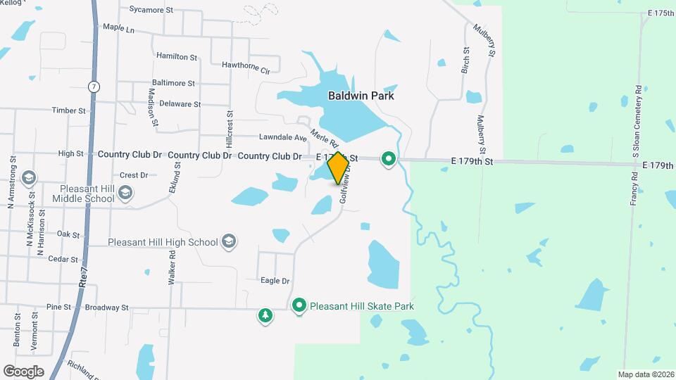 409 Golfview Dr Map and Location Details