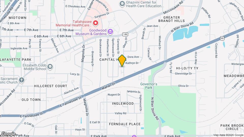 980 Marys Dr Mapa y Detalles de la Ubicación