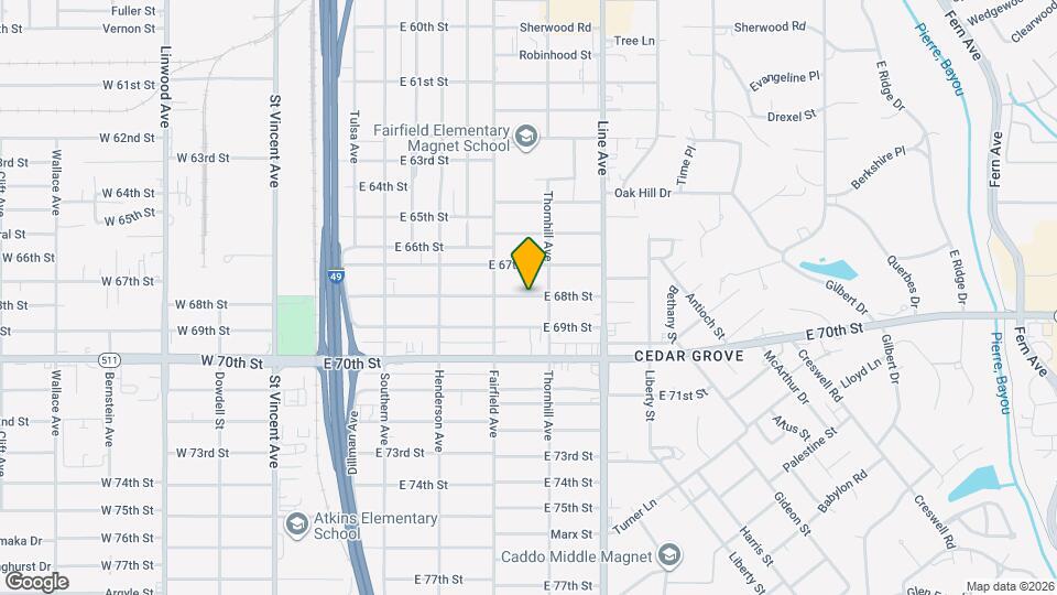 465 E 68th St Map and Location Details