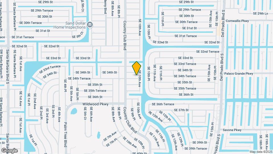 923 SE 34th Terrace Map and Location Details