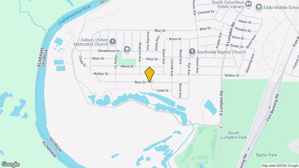 2525 Sharp Ave Map and Location Details