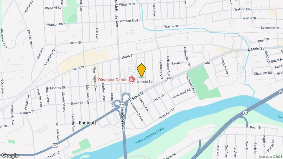 1805 Monroe St Map and Location Details