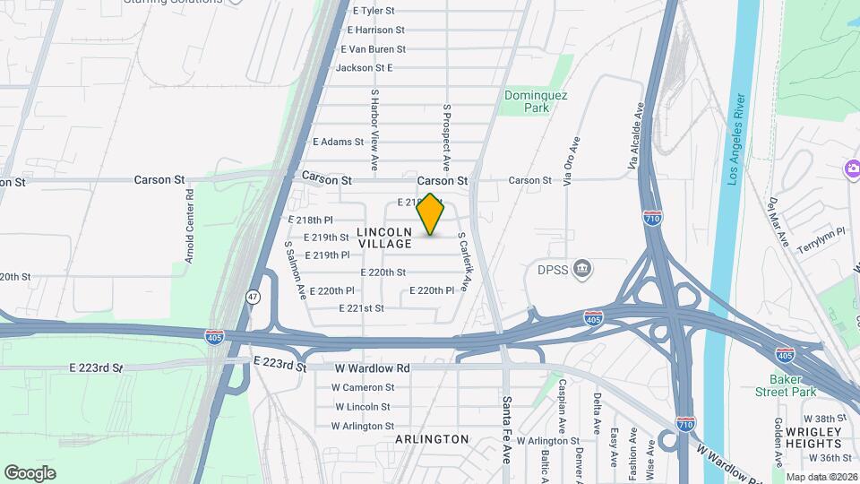 2714 E 219th St Map and Location Details