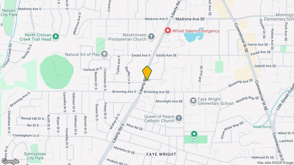 3962 Liberty Rd S Map and Location Details