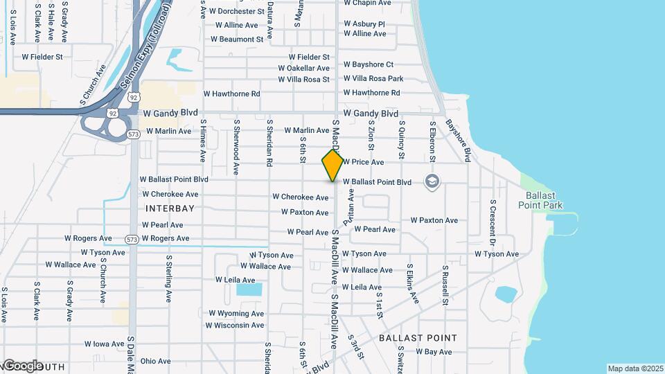 5201 S MacDill Ave Map and Location Details