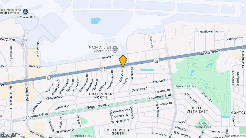 1516 Oakdale St Map and Location Details