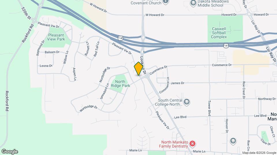 1701 Pleasant View Dr, Unit 4 Map and Location Details