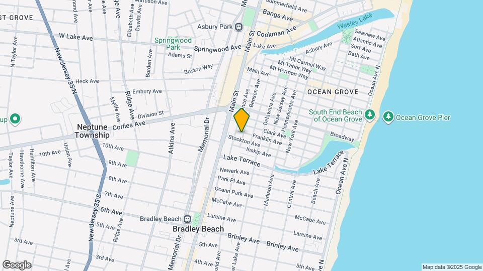 140 Franklin Ave Map and Location Details