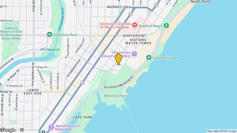 2227 E Woodstock Pl Map and Location Details