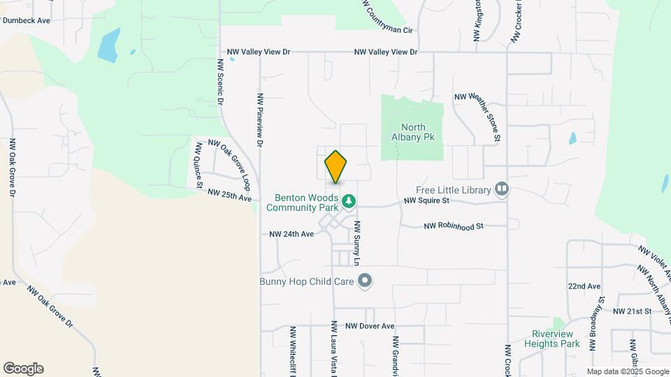 2586 NW Beehollow Ln Map and Location Details