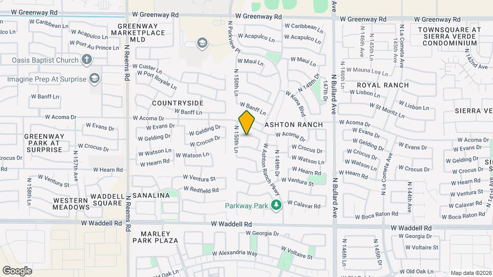 15019 W Gelding Dr Map and Location Details