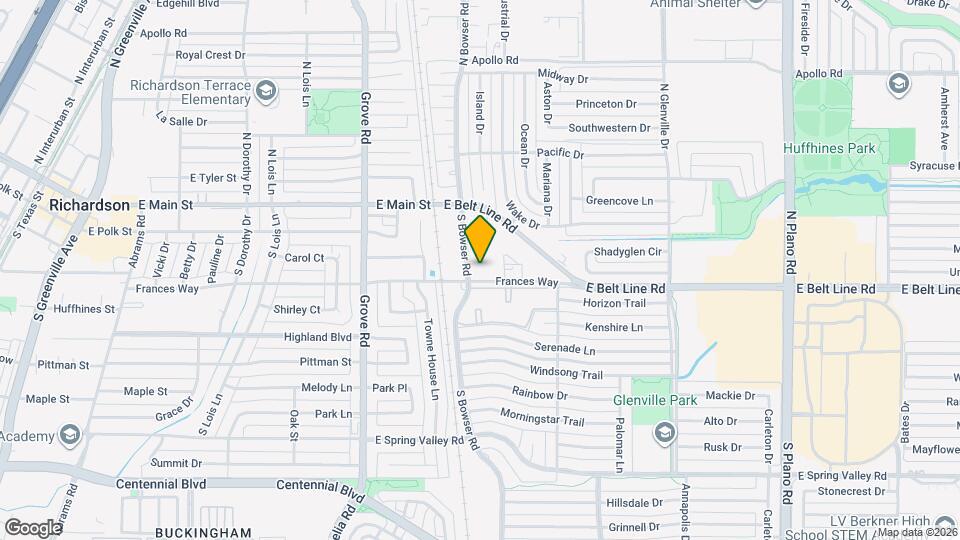 High Oaks Mapa y Detalles de la Ubicación