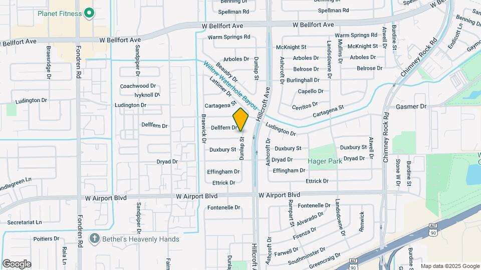 5910 Dawnridge Dr Mapa y Detalles de la Ubicación