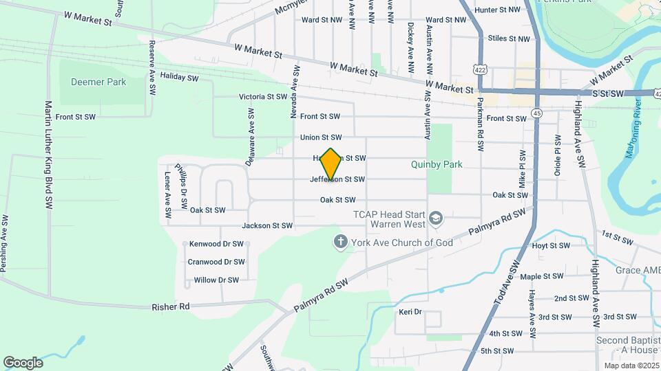 1717 Jefferson St SW Mapa y Detalles de la Ubicación