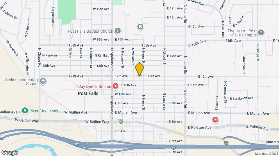 306 E 12th Ave Mapa y Detalles de la Ubicación