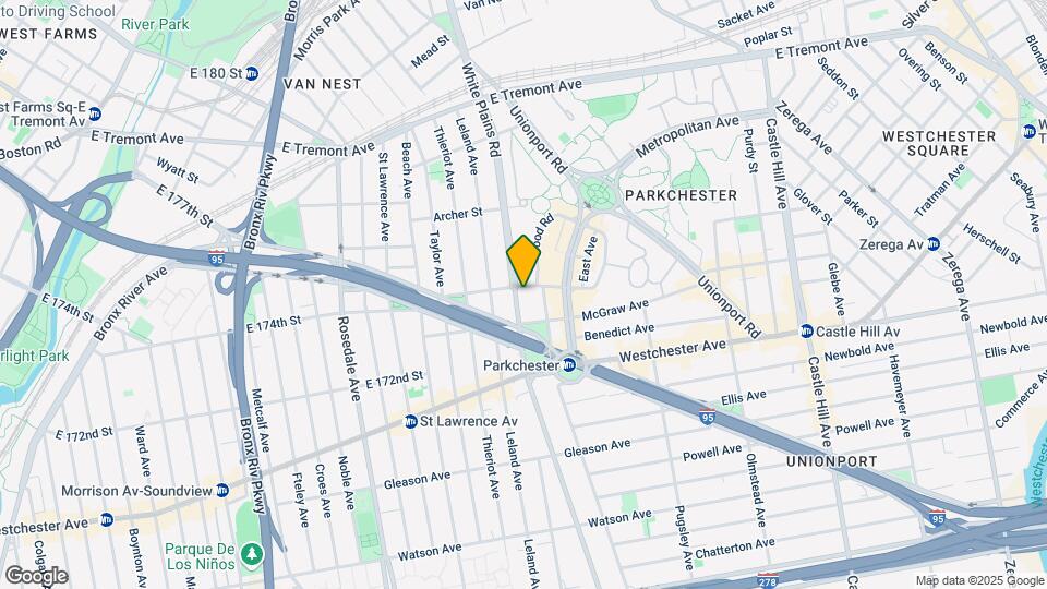 1380-1384 White Plains Rd Map and Location Details