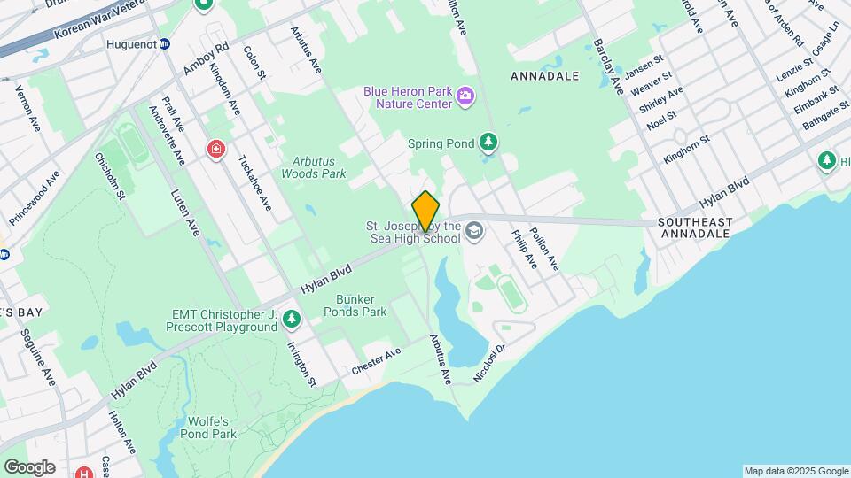 5198 Hylan Blvd Map and Location Details