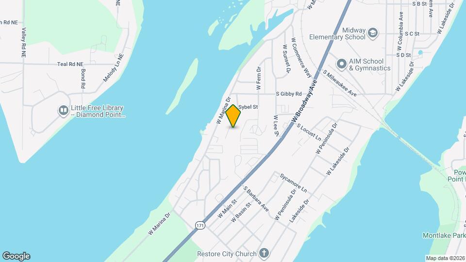 1803 W Bemis St Map and Location Details