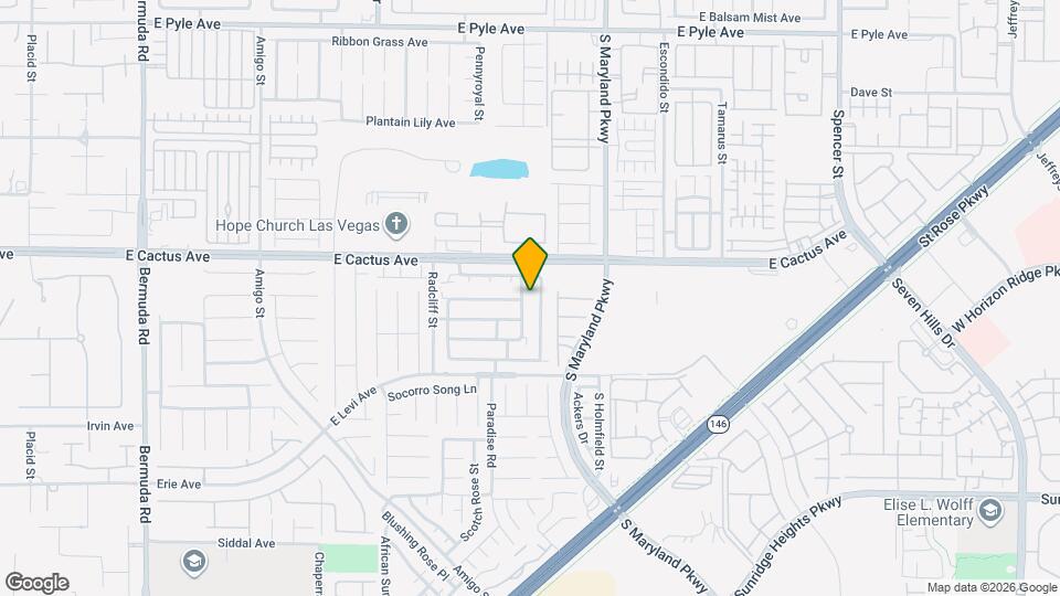 10566 Corte Sierra St Map and Location Details