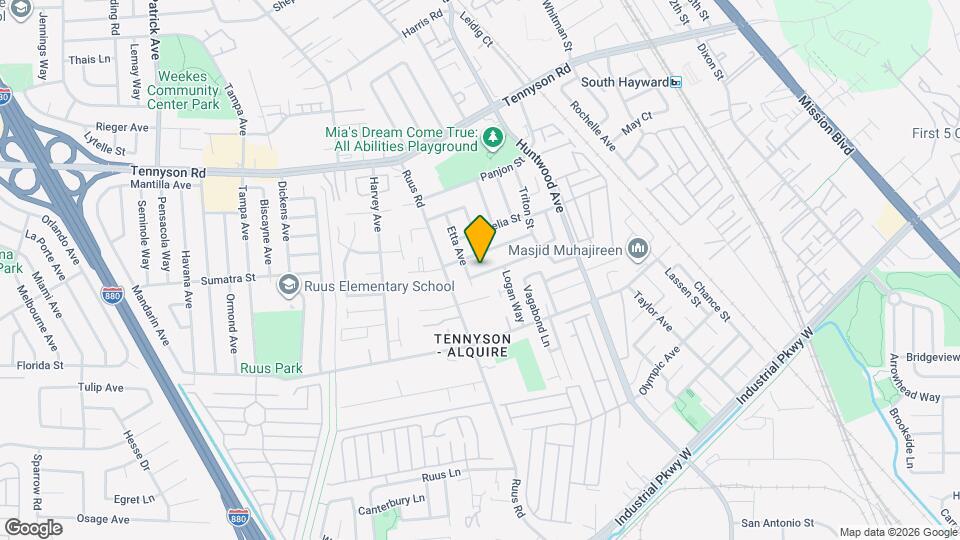 685 Carmar St Map and Location Details