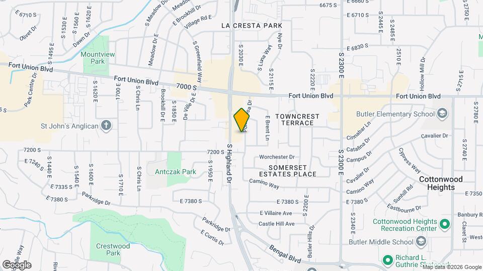 7136 Ponderosa Dr Mapa y Detalles de la Ubicación