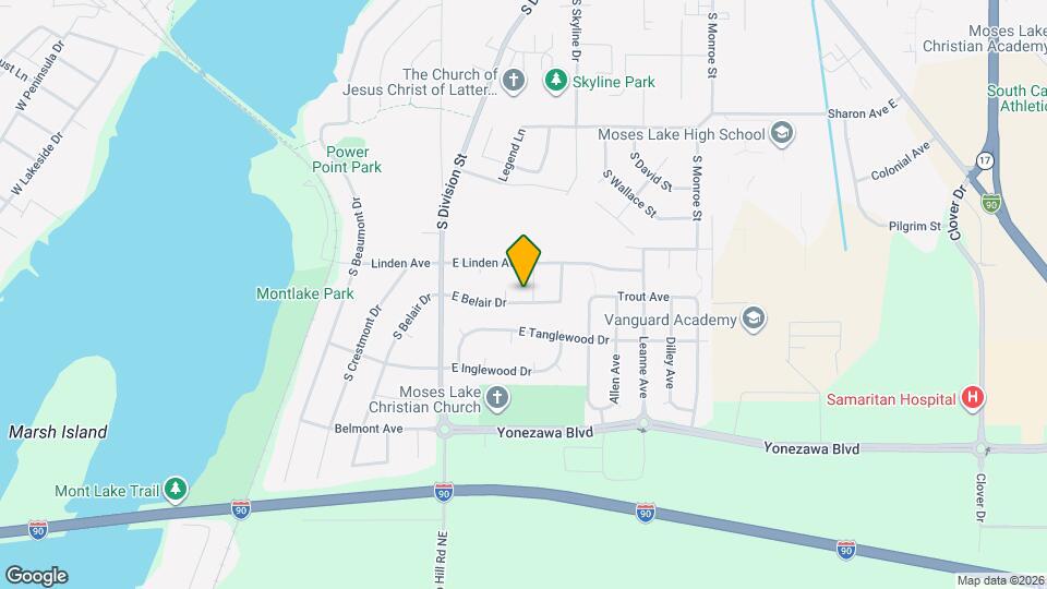 1908 Palo Verde St Map and Location Details